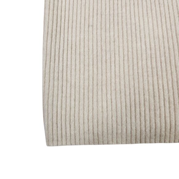 MAEVE Anthropologie Sweater Womens Medium Petite Cream Cashmere Ribbed Knit - Picture 7 of 15